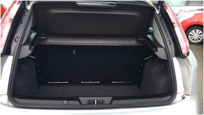 Fiat Punto gepek